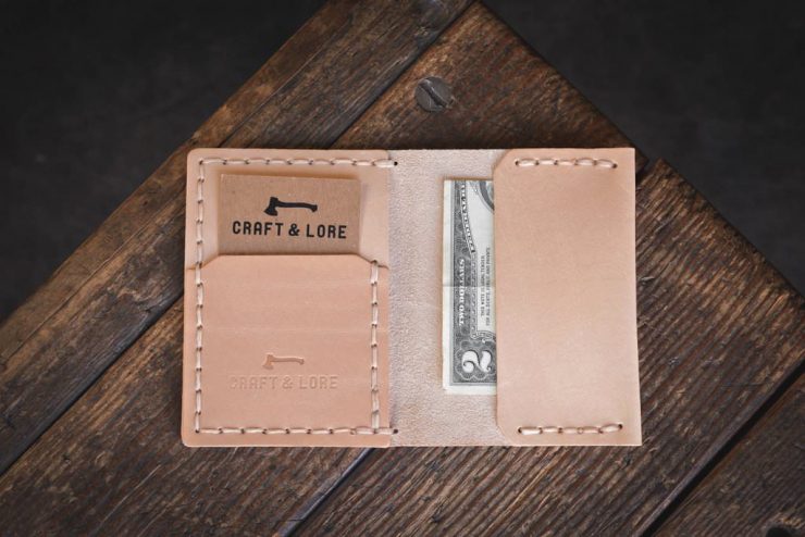 Craft & Lore Insider Wallet Light Tan