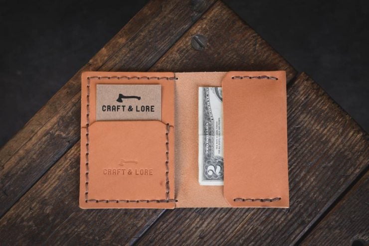 Craft & Lore Insider Wallet Medium Tan