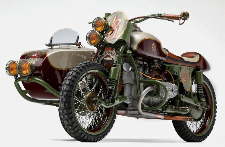 Custom 2WD Ural Sidecar Motorcycle 1