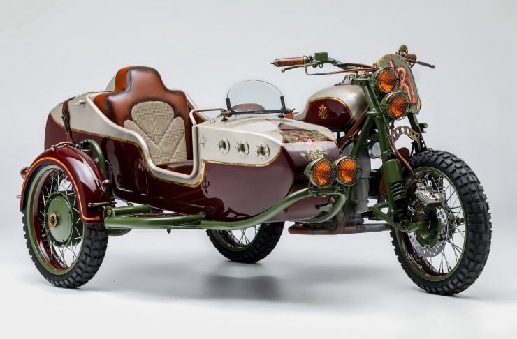 Custom 2WD Ural Sidecar Motorcycle 3