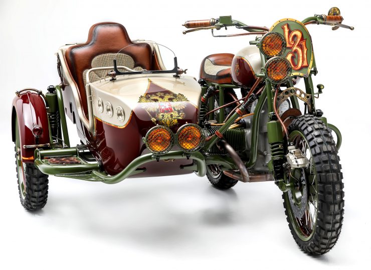 Custom 2WD Ural Sidecar Motorcycle 4