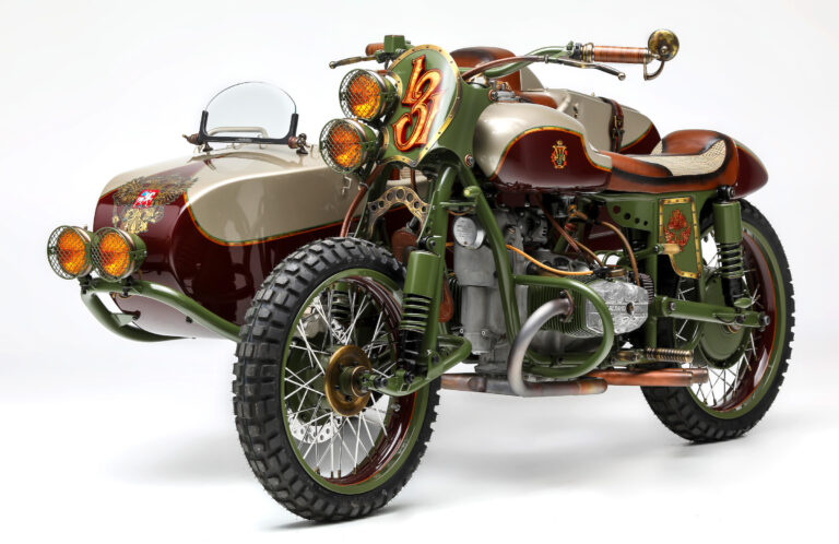 Custom 2wd Ural Sidecar Motorcycle By Le Mani Moto “from Russia With Love”