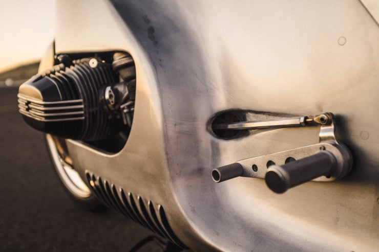 Custom BMW R100 RS Aero Motor Retro Shifter