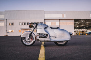 Custom BMW R100 RS Aero Motor Retro Side 3