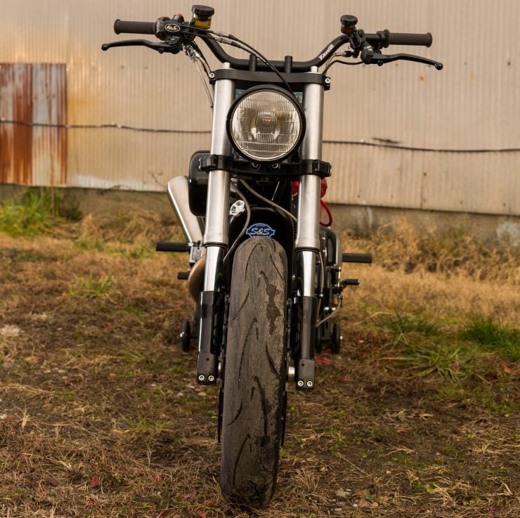 Custom Harley-Davidson Sportster Street Tracker Front