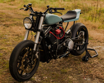 Custom Harley-Davidson Sportster Street Tracker Side