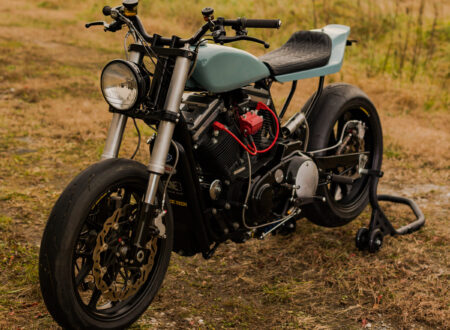 Custom Harley-Davidson Sportster Street Tracker Side
