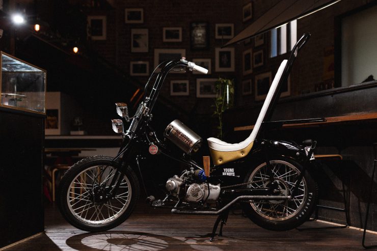 Custom Postie Bike Chopper - The Hopper 1