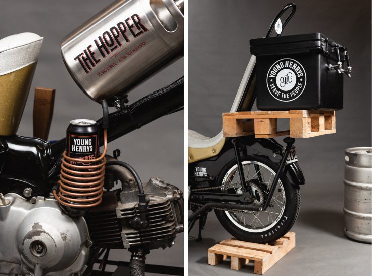 Custom Postie Bike Chopper - The Hopper 10