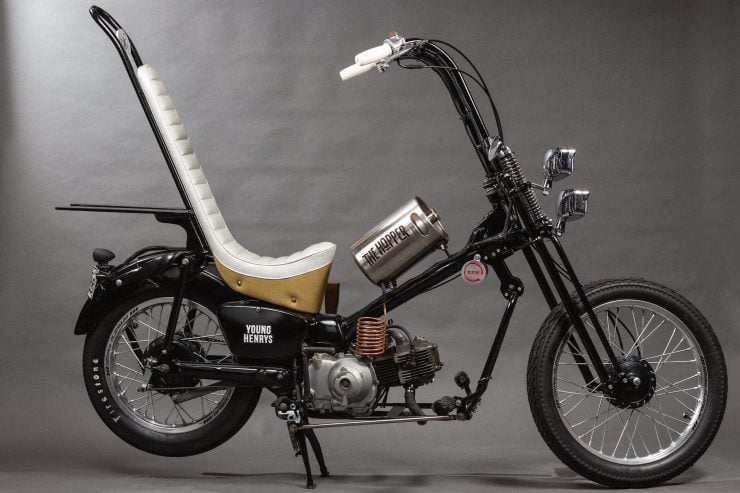Custom Postie Bike Chopper - The Hopper 2