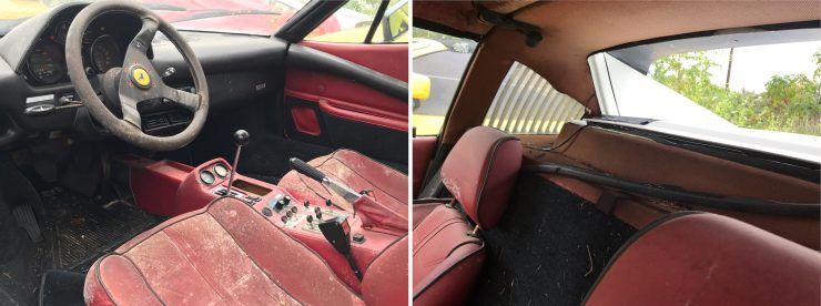 Ferrari Interior Collage