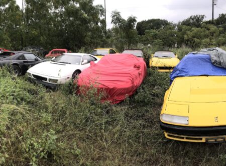 Field Of Abandoned Ferraris
