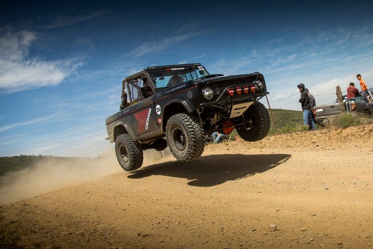 Ford Bronco Racing Desert Jump