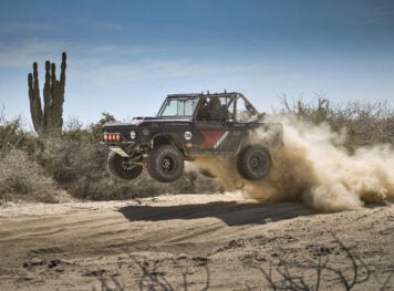 Ford Bronco Racing Jump