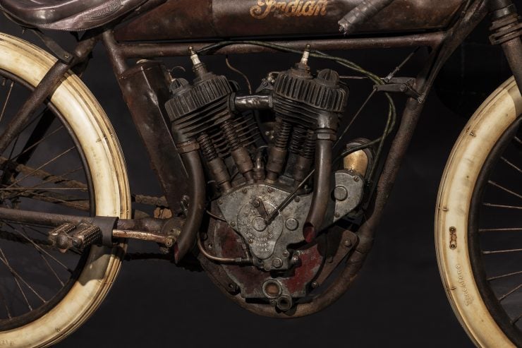 Indian Board Track Racer V-Twin Engine