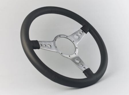 Moto-Lita Mark Four Leather Rim Perforated Steering Wheel