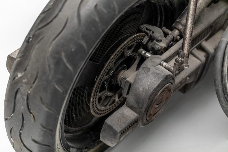 Moto-Terminator - The Ducati Hypermotard Based Terminator Salvation Stunt Bike Wheel