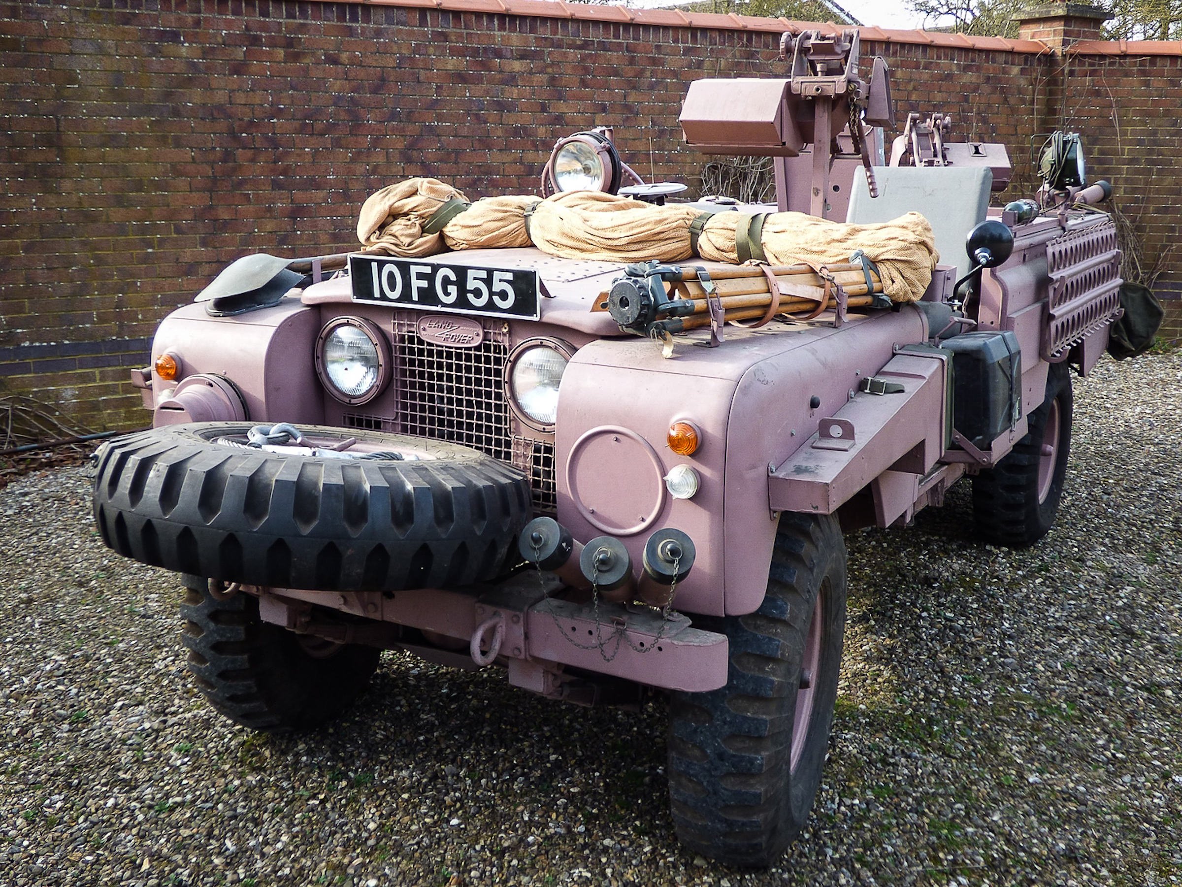 An Original SAS Land Rover Series 2A 109 Pink Panther - The "Pinkie"