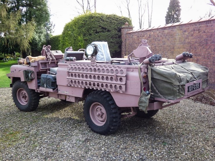 Series 2A SAS Land Rover Pink Panther Rear