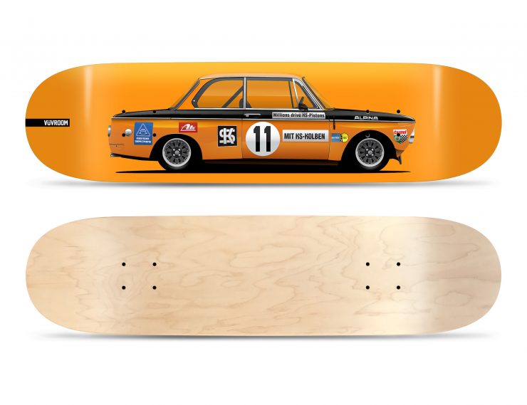 Vuvroom Skateboard Deck BMW 2002 1