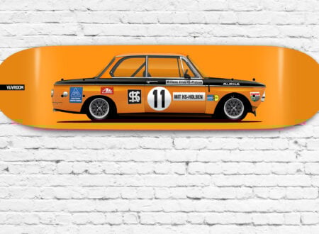 Vuvroom Skateboard Deck BMW 2002 Main