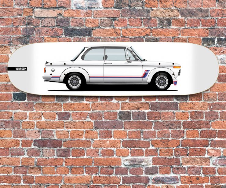 Vuvroom Skateboard Deck BMW 2002 Turbo