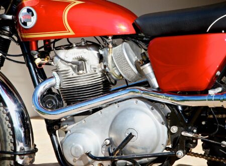 Norton P11 scrambler motorcycle