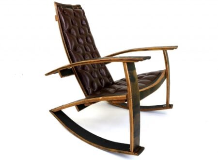 Bourbon Barrel Rocking Chair