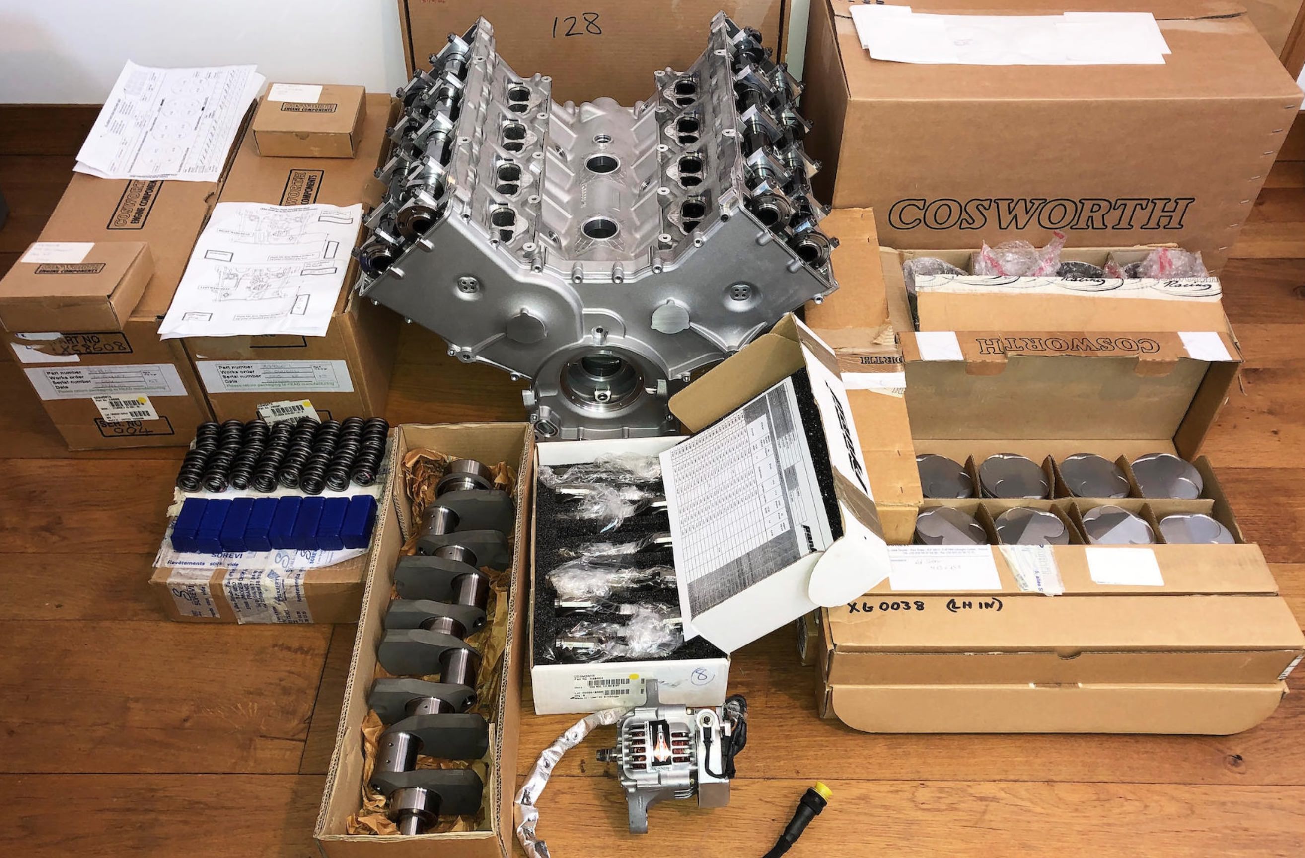 A Cosworth XG 3.0 Litre V8 IndyCar Crate Engine - 700 BHP (On Methanol)