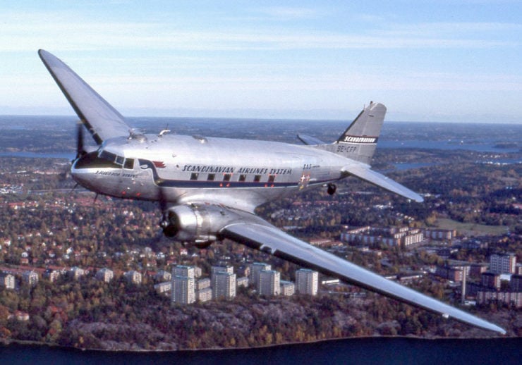 Douglas DC-3 Scandinavian Airlines