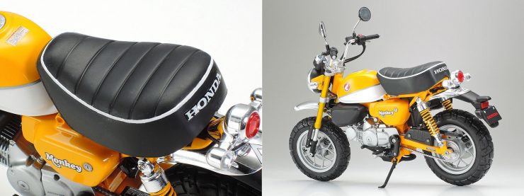 Honda Monkey 125 Tamiya Model Rear