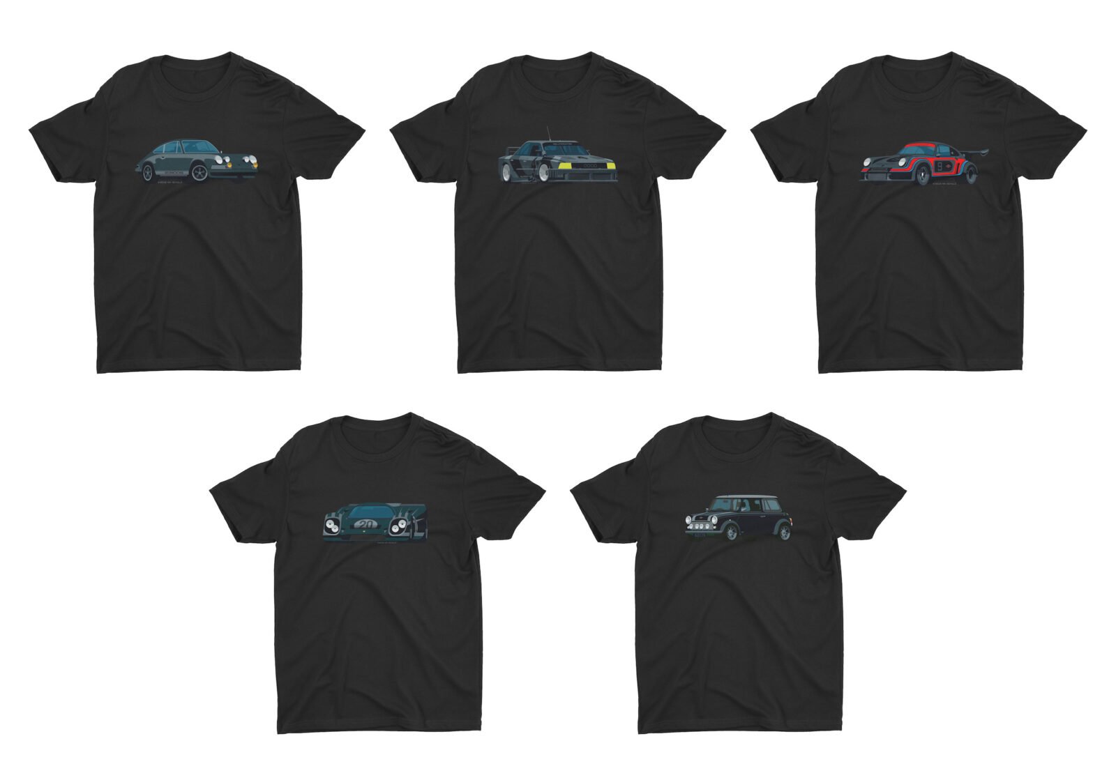 Nik Schultz Car T-Shirt Collage