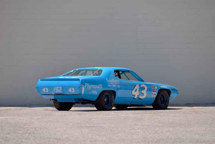 Plymouth Road Runner NASCAR Rear