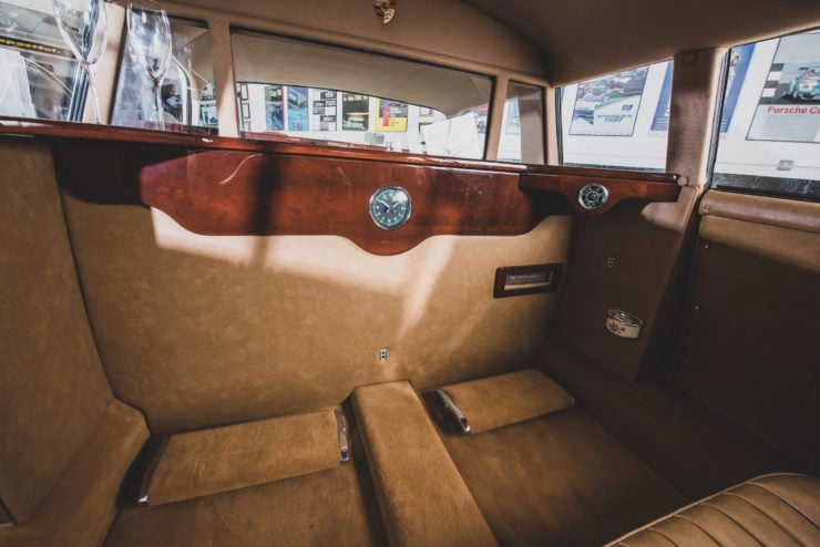 Porsche 356 Limousine Interior Back