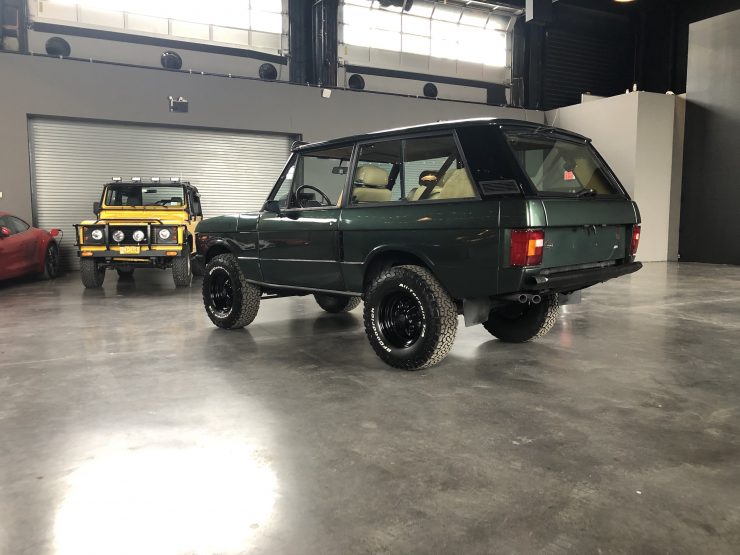 Range Rover Classic Two-Door Rear