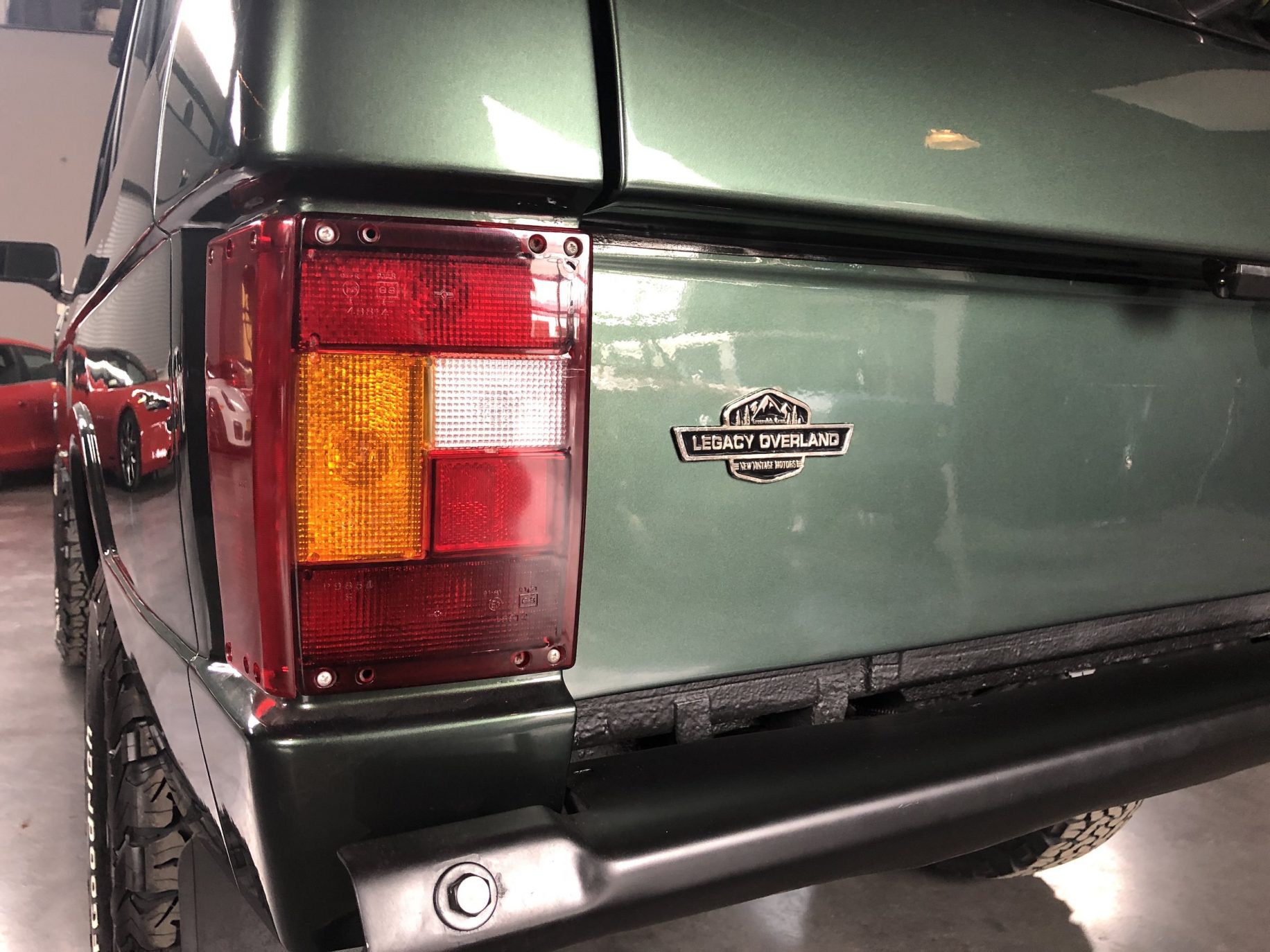 Range Rover Classic Rear Tag The Street Dog - A Restored 1974 Range Rover Classic Two-Door by Legacy ...