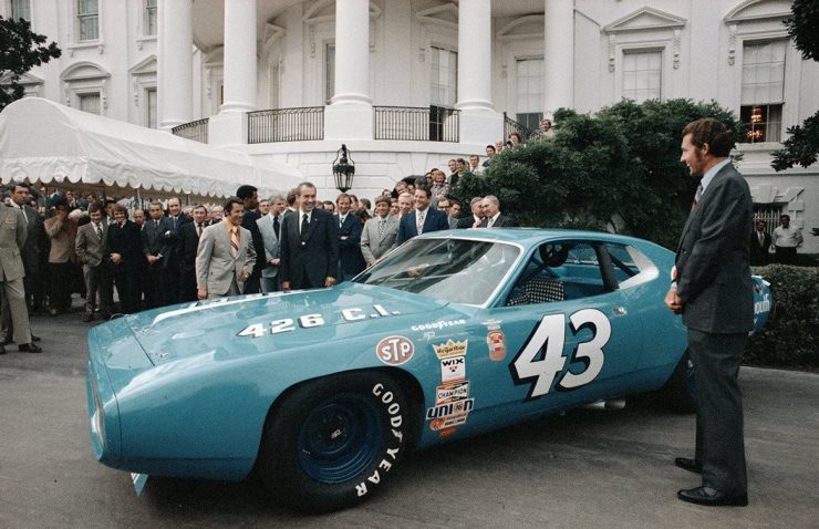 Richard Petty Richard Nixon White House