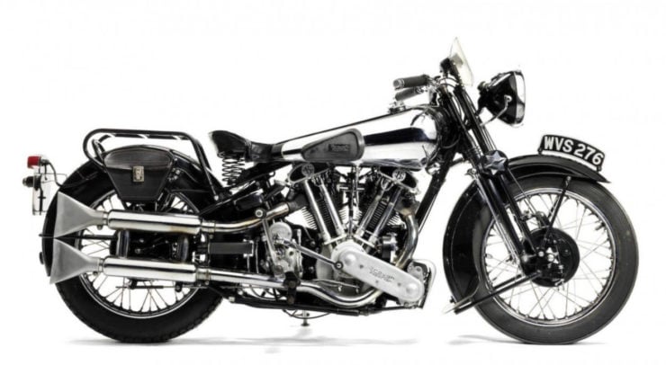 Brough Superior SS100 motorcycle