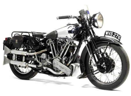 Brough Superior SS100 motorcycle