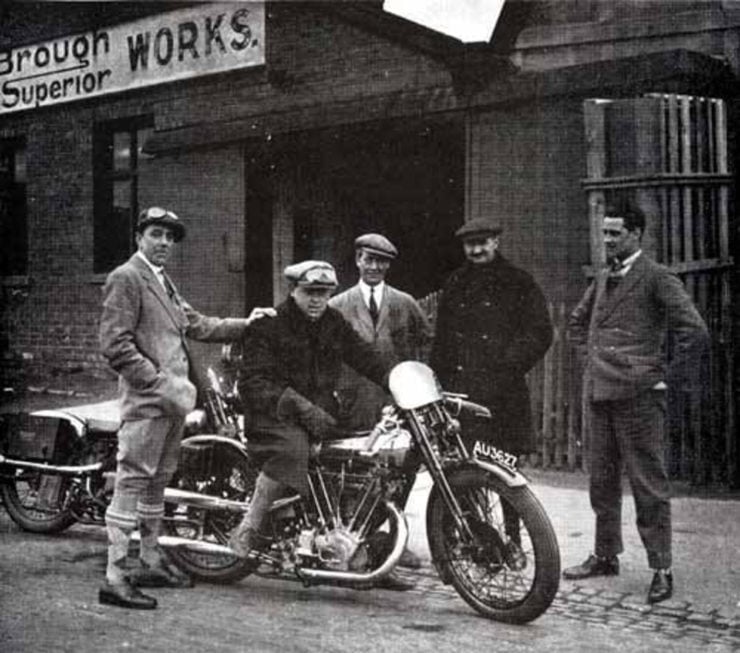 Brough Superior motorcycle factory