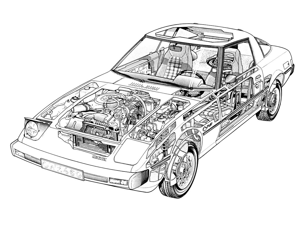 White Mazda RX-7 FD Bring a Trailer Auction Info