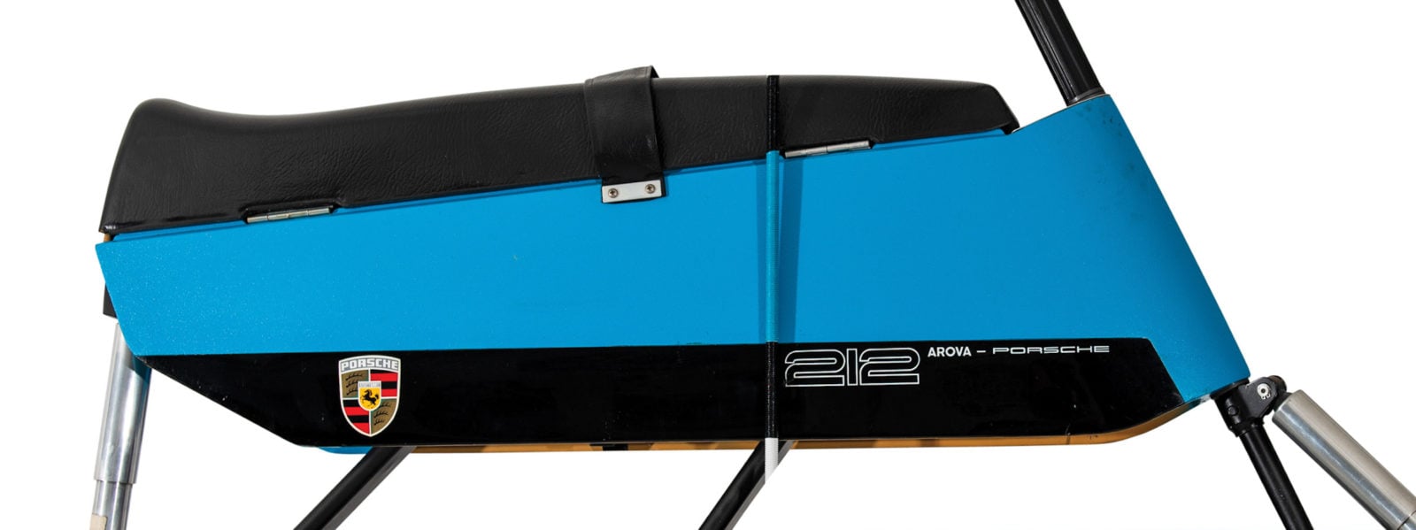 A Rare ArovaPorsche 212 Skibob It Folds Down To Fit Into The 911's Trunk