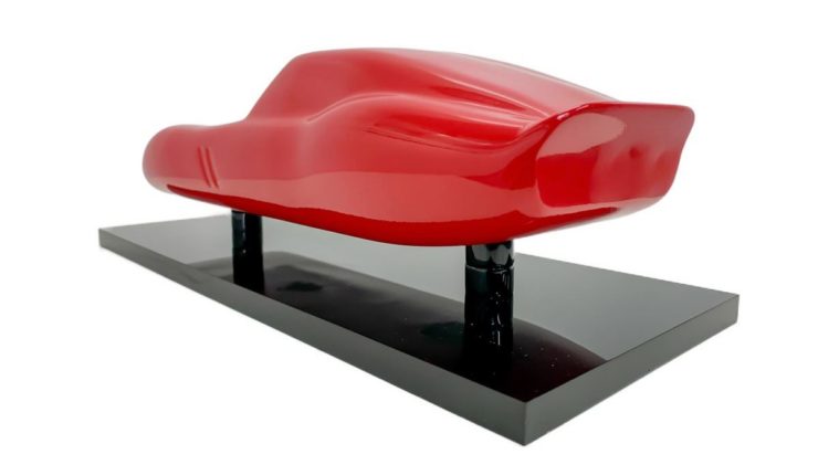 Ferrari 250 GTO Model Sculpture Rear