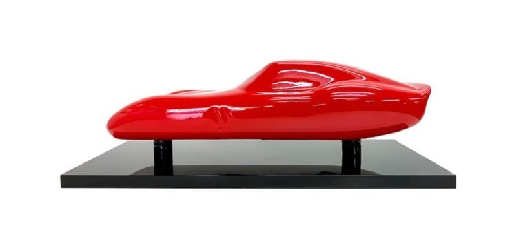 Ferrari 250 GTO Model Sculpture Side