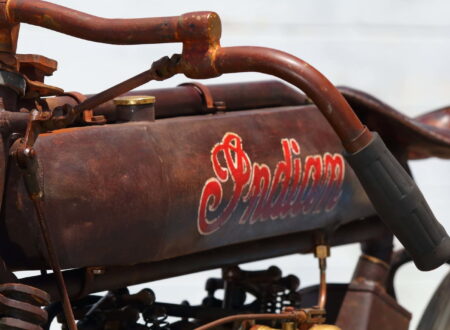 Indian 8-Valve Twin Board Track Racer Fuel Tank