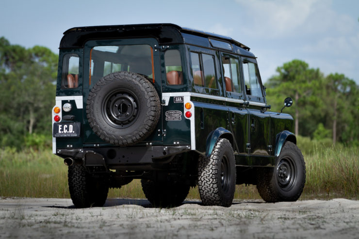 Land Rover Series 2A Corvette V8 Engine Back