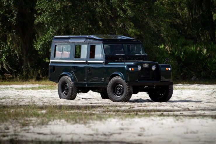 Land Rover Series 2A Corvette V8 Engine Front