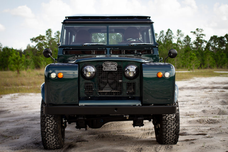 Land Rover Series 2A Corvette V8 Engine Front End