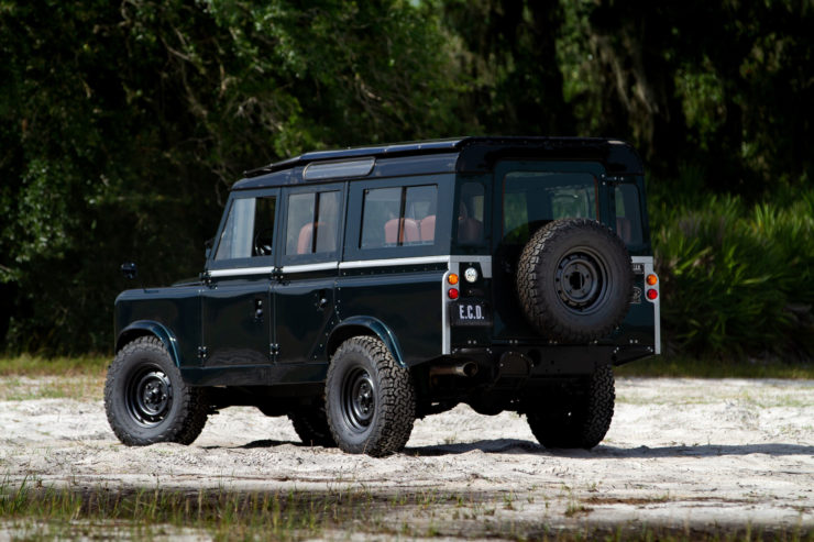 Land Rover Series 2A Corvette V8 Engine Rear