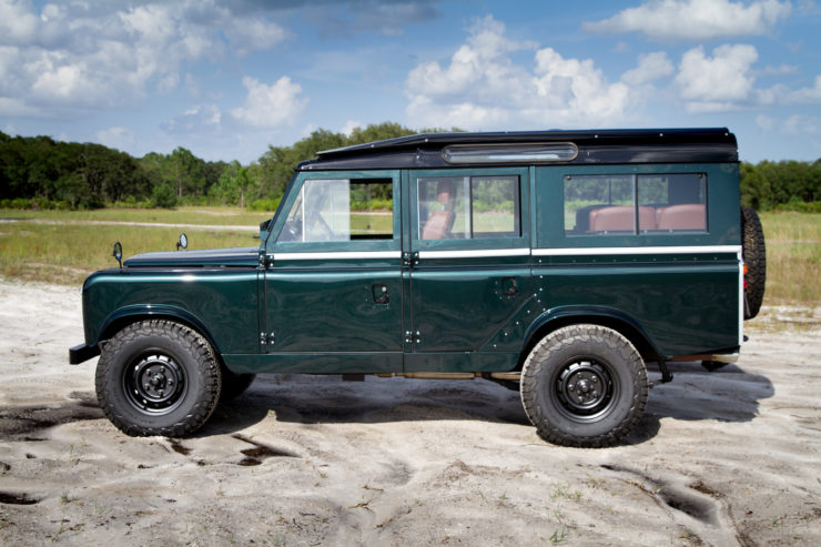 Land Rover Series 2A Corvette V8 Engine Side